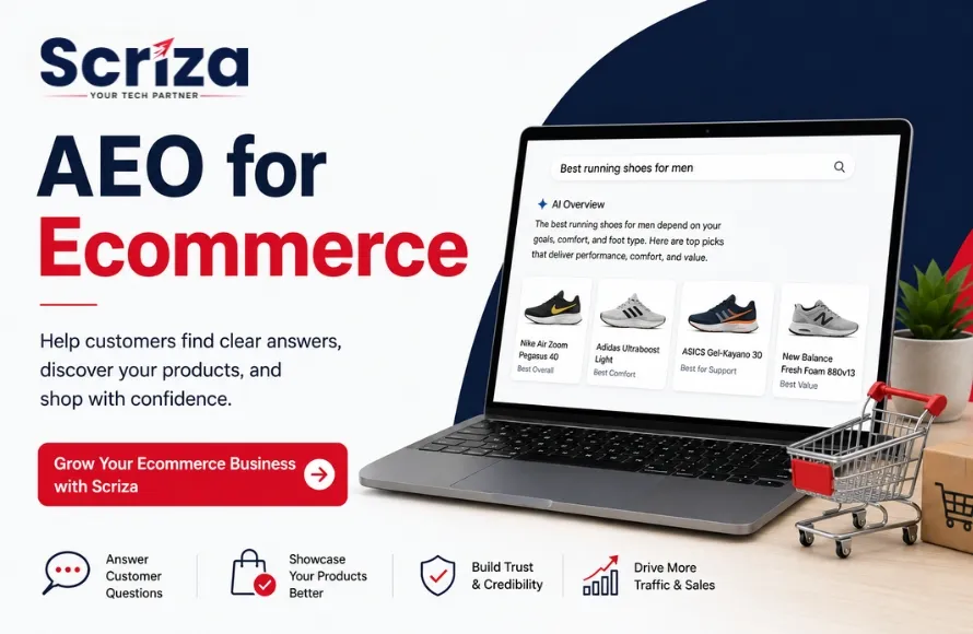 AEO for Ecommerce in Noida to Grow Your Online Store with Scriza Pvt. Ltd.