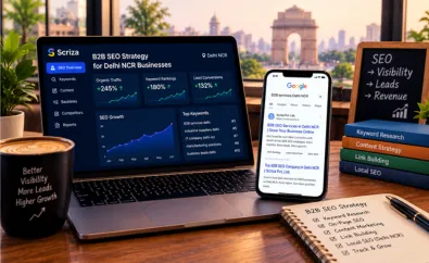 B2B SEO Strategy for Businesses in Delhi NCR by Scriza Pvt. Ltd.