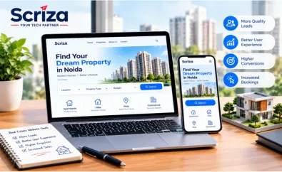 Lead-Focused Website Development Services for Real Estate Businesses in Noida
