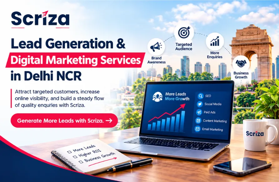 Lead Generation & Digital Marketing Services in Delhi NCR with Scriza Pvt. Ltd.