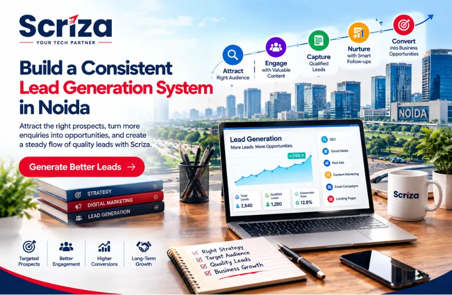 How Businesses in Noida Can Build a Consistent Lead Generation System with Scriza Pvt. Ltd.