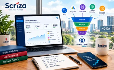 Lead Generation System for Businesses in Noida by Scriza Pvt. Ltd.