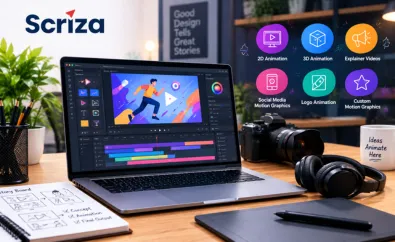 Motion Graphics Design Company in Noida by Scriza Pvt. Ltd.
