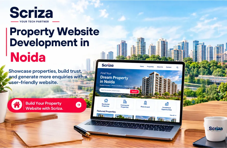 Property Website Development Services for Real Estate Businesses in Noida