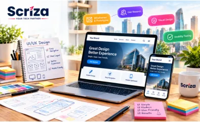 UI/UX Design for Websites in Delhi NCR by Scriza Pvt. Ltd.