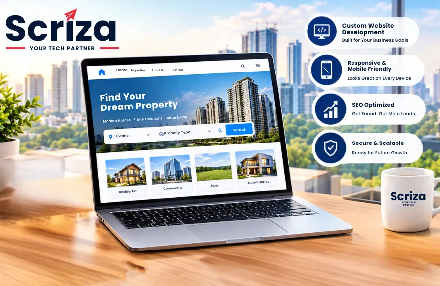 Real Estate Website Development Services in Delhi NCR
