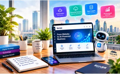 Building a Smarter Digital Business in Delhi NCR with AI by Scriza Pvt. Ltd