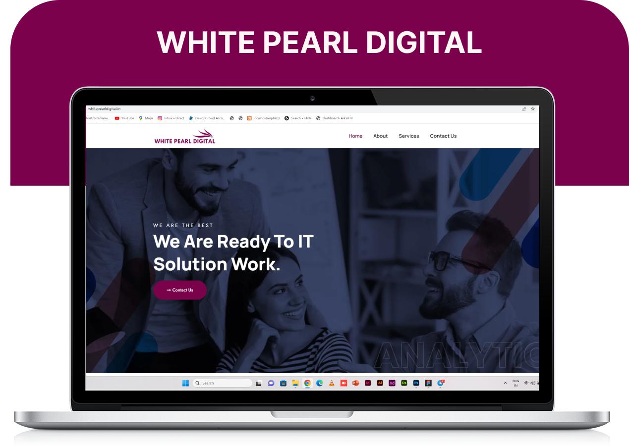 White Pearl Digital Website